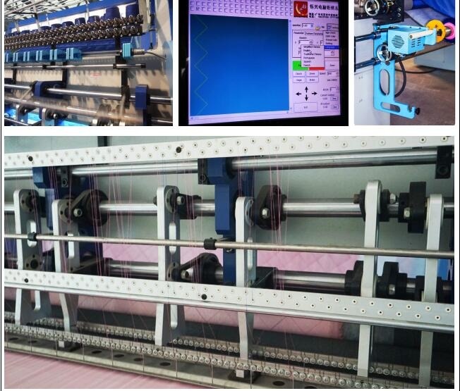 Machine piquante d'aiguille multi de haute qualité d'ordinateur avec le dispositif de coupe