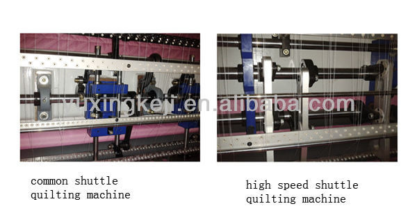 Yuxing a informatisé la machine piquante d'aiguille multi de point de serrure pour l'édredon